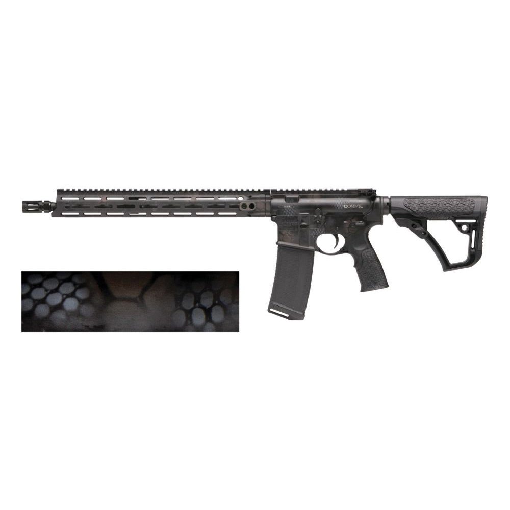 Daniel Defense DDM4 V7 LW CA Compliant 5.56 Semi-Automatic AR-15 Rifle, Rattlecan Cerakote - 02267055