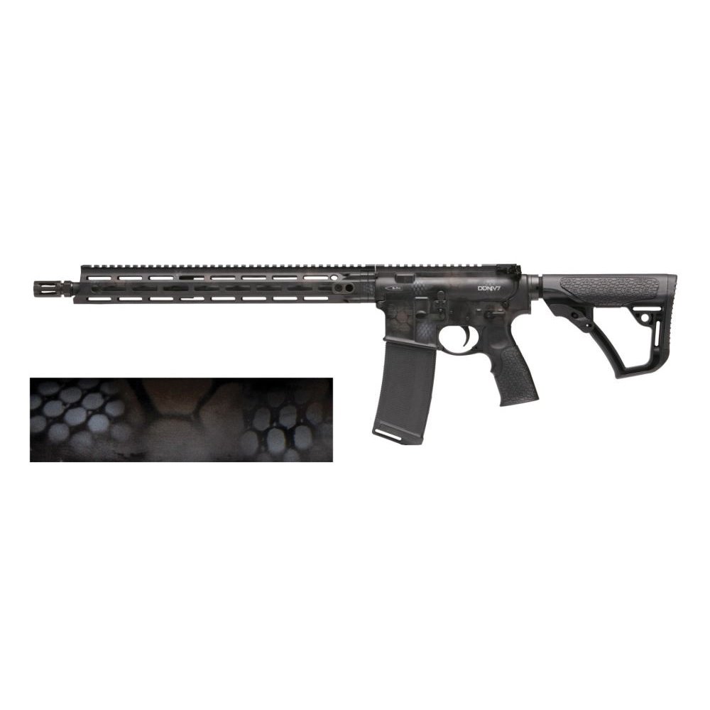 Daniel Defense DDM4 V7 5.56 Semi-Automatic AR-15 Rifle, Rattlecan Cerakote - 12802267047