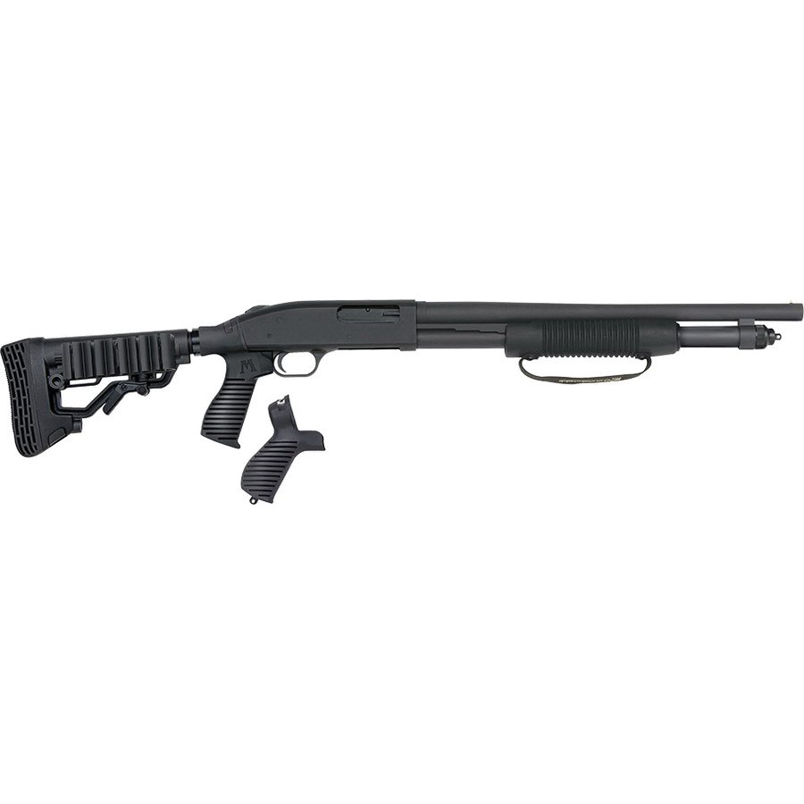 Mossberg 590 7-Shot 18.5" 12 Gauge Shotgun 3" Pump, Blk - 50691