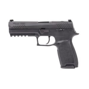 Sig Sauer P320 Full-Size 9mm 4.70" 10rds Pistol, Black - Compact Design, Reliable Performance - 320F-9-BSSP-10