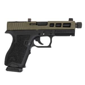 PSA Dagger Compact 9mm Pistol With SW1 Extreme Carry Cut RMR Slide & Threaded Barrel, 2-Tone Sniper Green