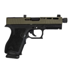 PSA Dagger Compact 9mm Pistol With SW2 Extreme Carry Cut RMR Slide & Threaded Barrel, 2-Tone Sniper Green
