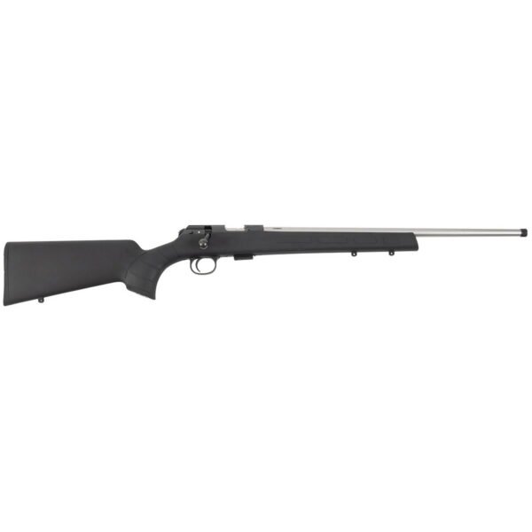 CZ-USA 457 American Synthetic Stainless SR .22LR Bolt Action Rifle, Black - 02395