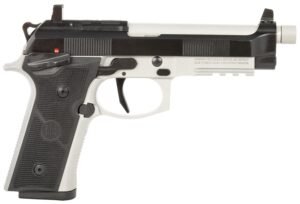 Beretta 92XI SAO Tactical 9mm 5.10" 10rds Pistol, Satin Stainless