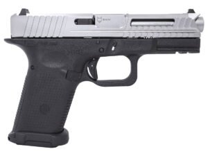 Lone Wolf LTD19 V1 RMR Cut Optics Ready 9mm Pistol, Silver/Black - LWD-LTD19-V1-RMR