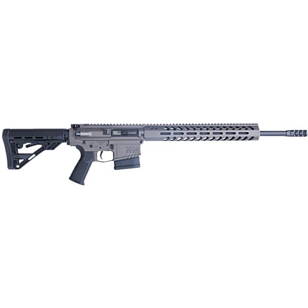 HM Defense Avenger 6.5 Creedmoor 20" AR Rifle, Tungsten Gray - HM1065