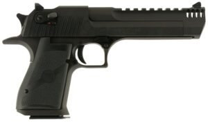 Magnum Research Desert Eagle Mark XIX 44 Magnum 8+1 Round Pistol with Integral Muzzle Brake, Black - DE44IMB