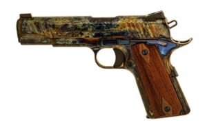 Standard MFG .45 ACP 1911 Pistol, 5" Barrel, Fixed Sights, Color Case Hardened - 1911CC