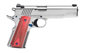 Standard MFG .45 ACP 1911 Pistol, 5" Barrel, Fixed Sights, Silver - 1911N