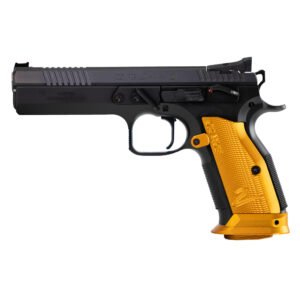CZ 75 .40 S&W Pistol, 5.2" Barrel, Fiber Optic Front Sights, Black - 91265