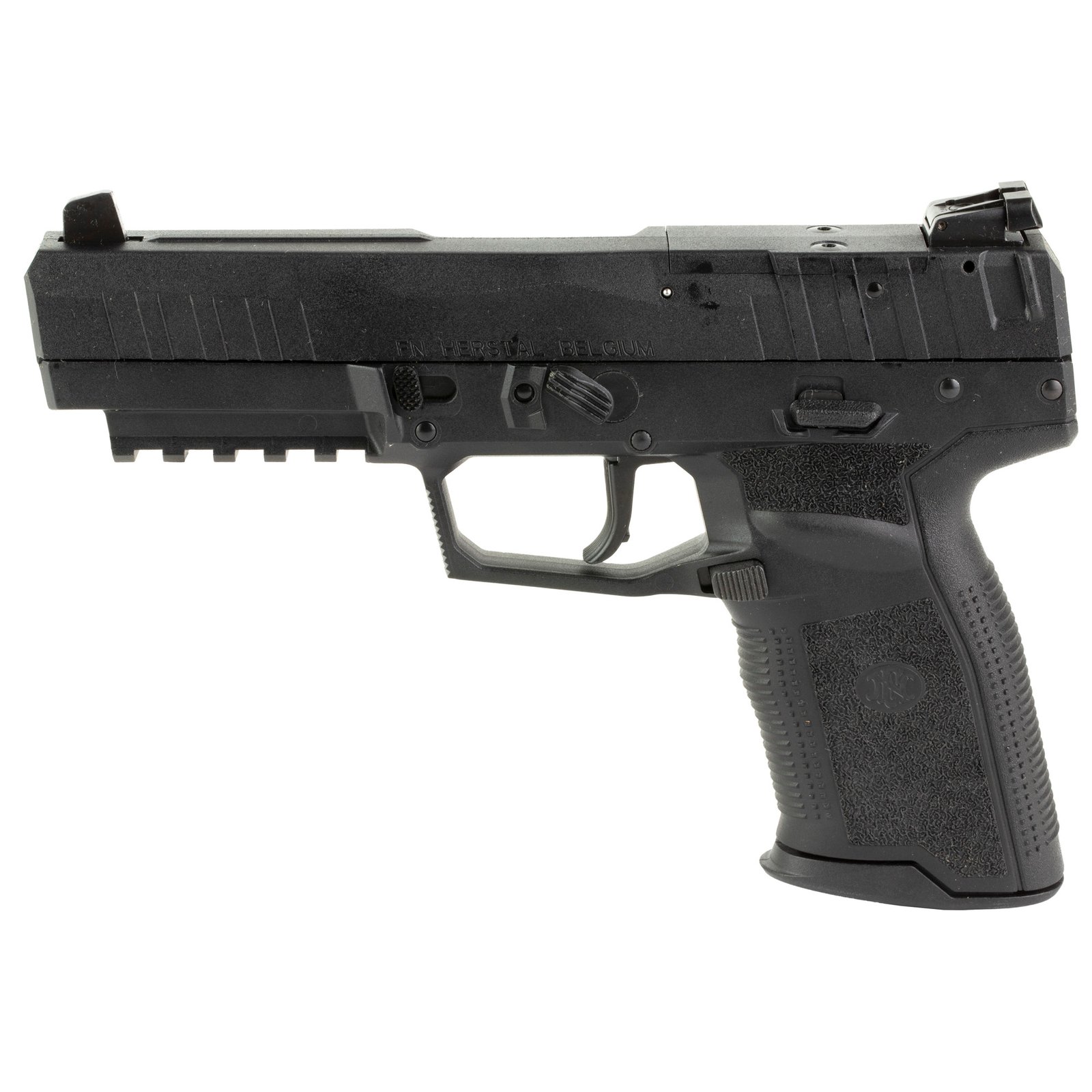 FN Five seveN 5.7x28mm Pistol, 4.8" Barrel, Adjustable Sights, Black - 66101276