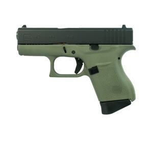 Glock 43 9mm Pistol, Battlefield Green - UI4350201BFG