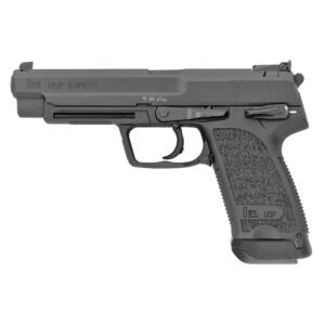 HK USP9 Expert 9mm Pistol, 5.2" Barrel, 3 Dot Sights, Black - 81000363