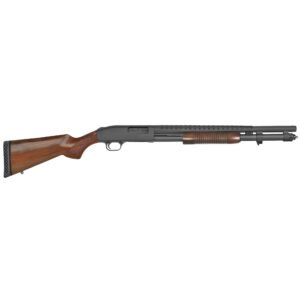 Mossberg 590 Retrograde 12 Gauge 20" Pump Action Shotgun, Walnut