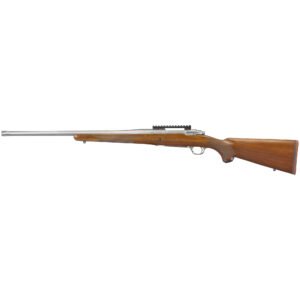 Ruger Hawkeye Hunter 6.5 PRC Bolt Action Rifle, 22" Barrel, Silver - 57105