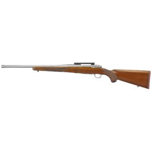 Ruger Hawkeye Hunter .308 Win Bolt Action Rifle, 20" Barrel, Silver - 57107