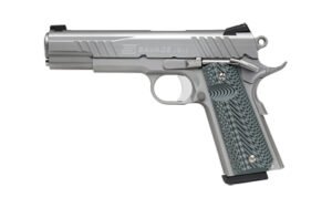 Savage 9mm 1911 Pistol, 5" Barrel, Night Sights, Silver - 67205