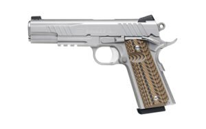 Savage 9mm 1911 Pistol, 5" Barrel, Night Sights, Silver - 67209