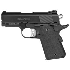 Smith & Wesson 9mm 1911 Pistol, 3" Barrel, Fixed Sights, Black - 178053