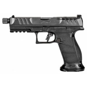 Walther PDP 9mm Pistol, 5.1" Barrel, Adjustable Rear Sights, Black - 2858142