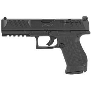 Walther PDP 9mm Pistol, 5" Barrel, Adjustable Rear Sights, Black - 2858169