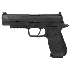 Wilson Combat WCP320 9mm Pistol, 4.7" Barrel, Fiber Optic Front Sights, Black - SIGWCP320F9BATC