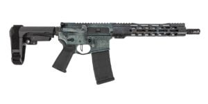 PSA Custom 5.56 11.5 1/7 Pistol W/ PSA Custom Flatbow FCG - Weathered Patina