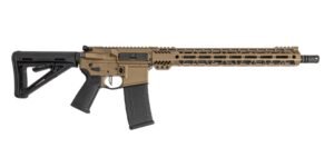 PSA Custom 16" M4 Carbine-Length 5.56 NATO 1:7 Nitride 15" Lightweight M-LOK Rifle w/ Flatbow FCG - Coyote