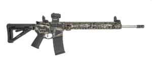 PSA Custom 20" Rifle-Length 5.56 NATO 1/7 SS W/ 15"LtWt M-lok rail, PSA Custom Flatbow FCG, Holosun Reddot - Bushwacker