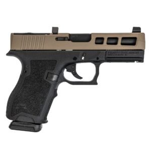 PSA Dagger Compact 9mm Pistol With SW1 Extreme Carry Cut RMR Slide & Non-Threaded Barrel, 2-Tone Flat Dark Earth