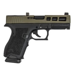 PSA Dagger Compact 9mm Pistol With SW1 Extreme Carry Cut RMR Slide & Non-Threaded Barrel, 2-Tone Sniper Green