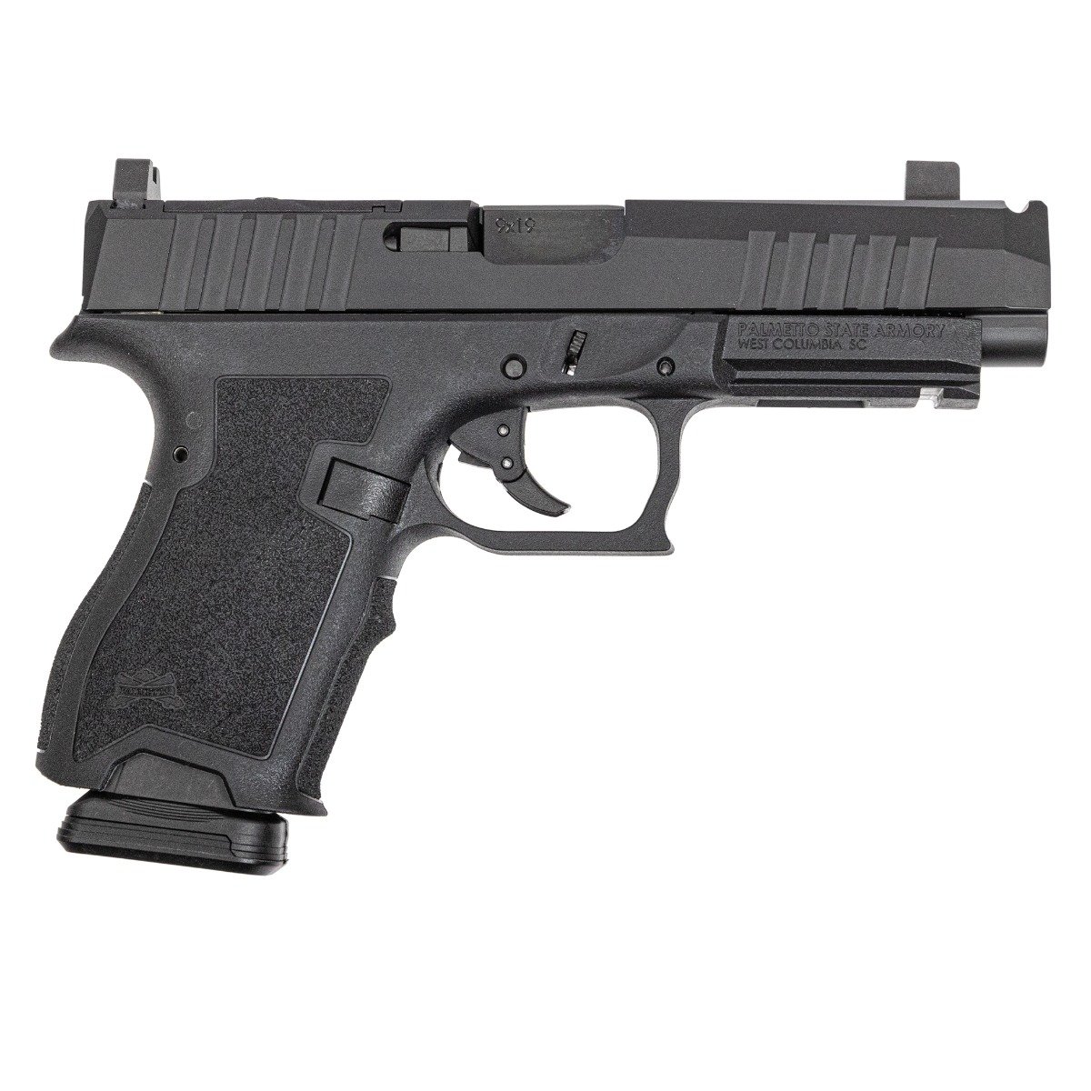 PSA Dagger Compact 9mm Pistol With C-1 RMR Compensated Slide, Black
