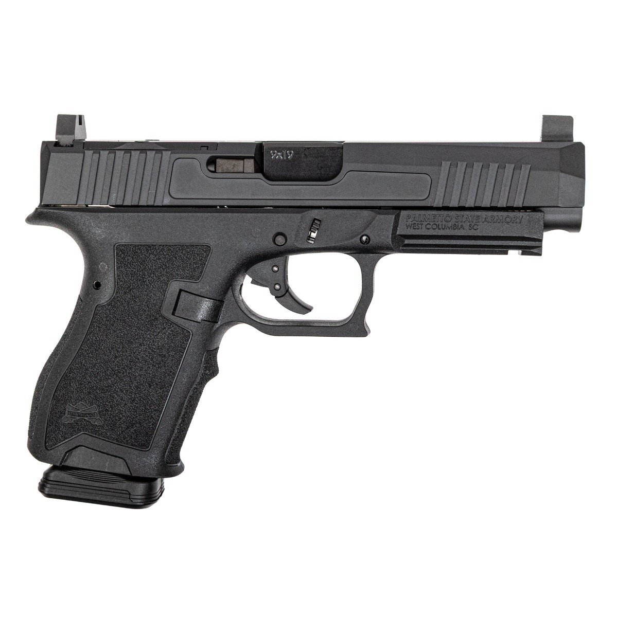 PSA Dagger Compact 9mm Pistol With X-1 RMR Long Slide, Black