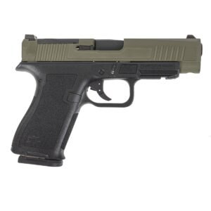 PSA Dagger Micro X-1 9mm Pistol - Shield Cut, Non-Threaded Barrel, Sniper Green Slide, 2-Tone