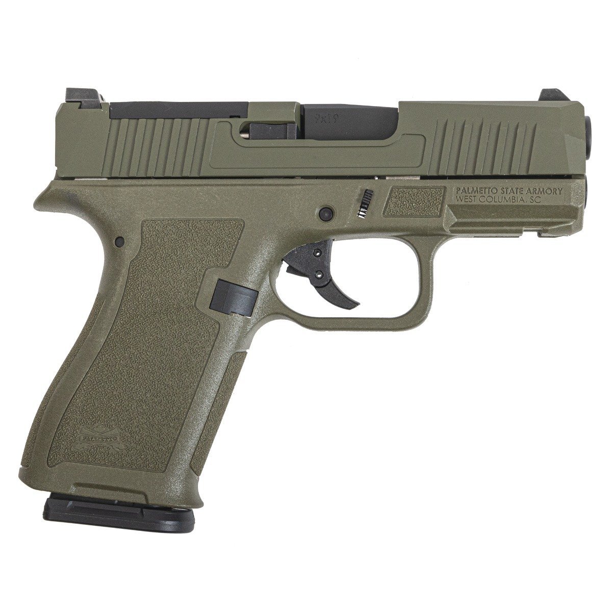 PSA Dagger Micro 9mm Pistol - Shield Cut, Sniper Green