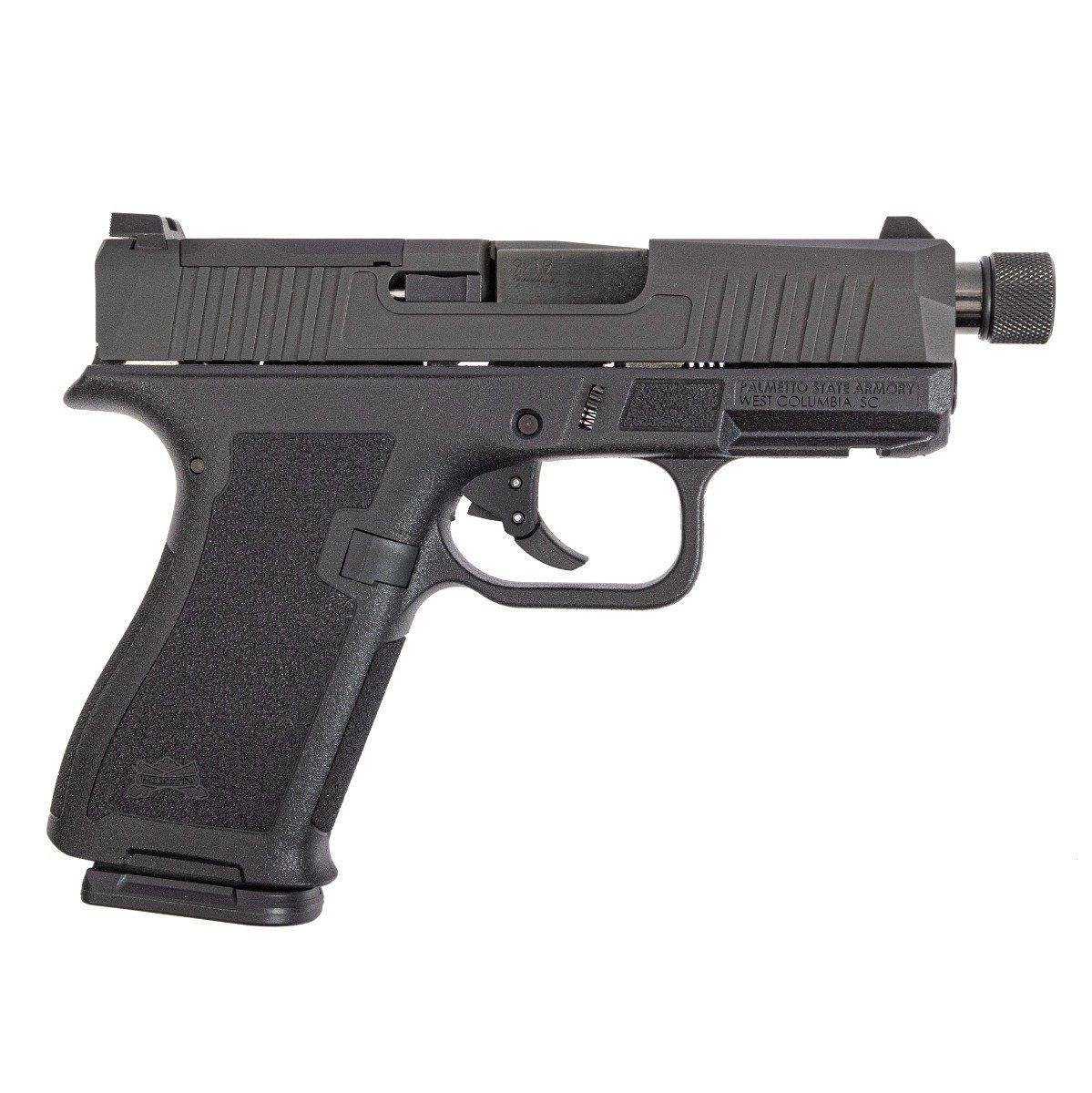 PSA Dagger Micro 9mm Pistol With Threaded Barrel - Shield Cut, Black
