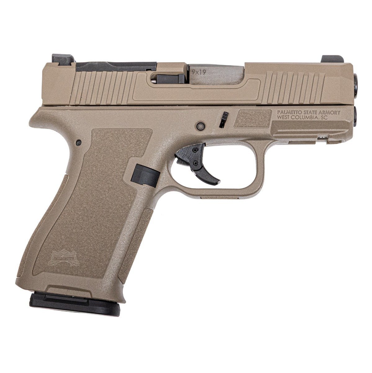 PSA Dagger Micro 9mm Pistol - Shield Cut With Night Sights, Flat Dark Earth