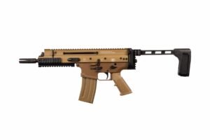 FN SCAR 15P 7.5" 5.56mm NATO Pistol w/ Brace, FDE
