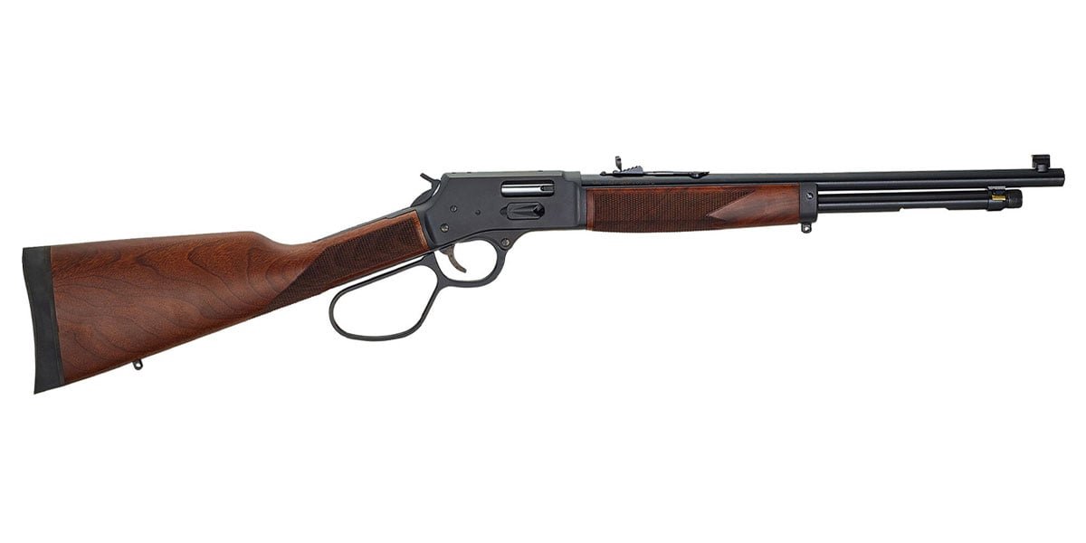 Henry Big Boy Carbine Steel Side Gate Big Loop 44 Magnum Lever Action Rifle, Walnut - H012GR