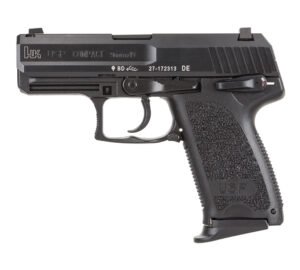 HK USP9 Compact V1 DA/SA 9mm Pistol, Black - 81000329
