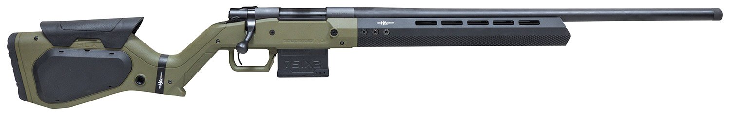 Howa M1500 Hera H7 .308 Win Bolt Action Rifle, Black/OD Green - HHERA308ODG