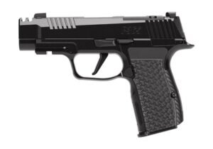 Sig Sauer P365 3.1" .380ACP (3) 12rd OR Pistol, Cerakote Black - 365AXG-380-COMP-LUXE