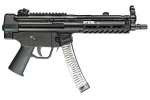 PTR 600 9C 8.86" Roller Delayed Blowback 9mm Pistol, Black - 600