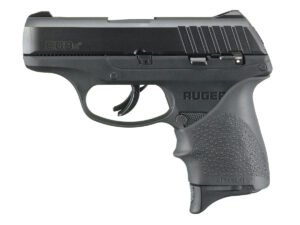 Ruger EC9S 9mm Pistol With Hogue Grip, Black - 13211