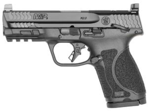 S&W M&P 2.0 Compact TS 4" Optics Ready 9mm Pistol, Black - 13568