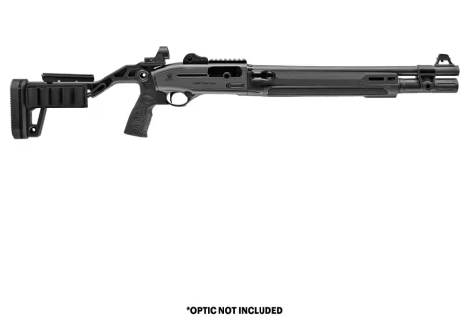 Beretta 1301 Tactical MOD.2 18.5" 12 Gauge 5rd Shotgun W/Pistol Grip & Folding Chisel Stock, Black