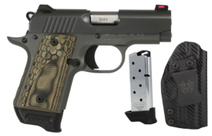 Kimber Micro 3.15" 9mm 7rd Pistol RTC Bundle, BLK/KHX