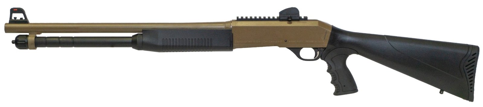 Century Centurion A4 20" 12ga 5rd Shotgun, FDE - SG8871DS-N