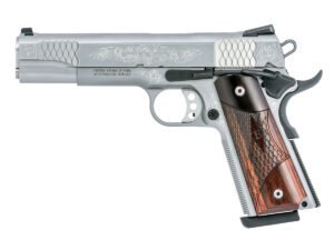 Smith & Wesson 1911 Engraved .45 ACP Pistol, Stainless - 10270