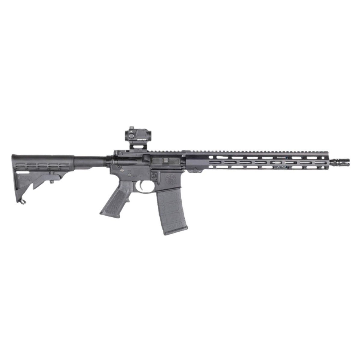 Smith & Wesson 16" 5.56 NATO M&P 15 SPORT III 30rd Rifle W/CT Red Dot Optic M-LOK , MLGS, Black